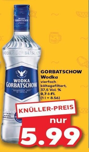 Kaufland GORBATSCHOW Wodka tilbud