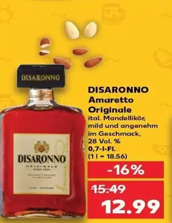 Kaufland DISARONNO Amaretto Originale tilbud