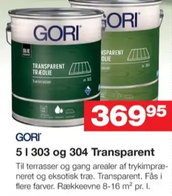 Bauhaus Gori træolie tilbud