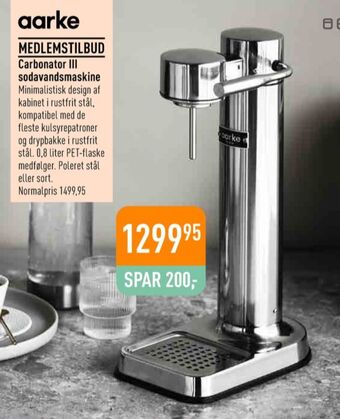 Imerco Aarke sodavandsmaskine tilbud