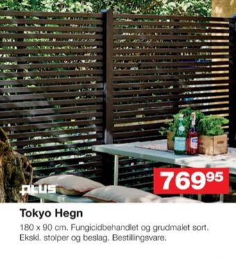 Bauhaus Plus havehegn tilbud