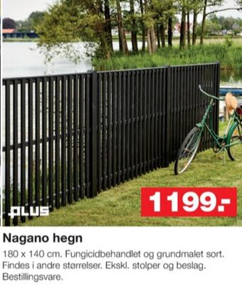 Bauhaus Plus havehegn tilbud