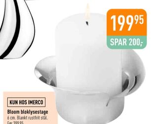 Imerco Georg jensen lysestage tilbud