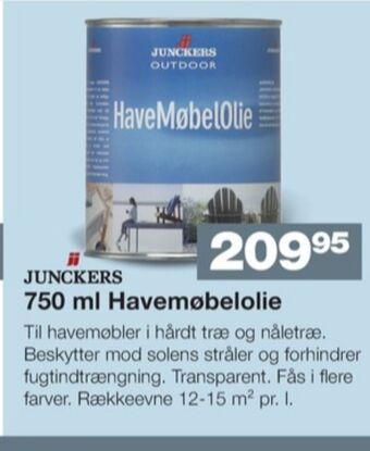 Bauhaus Junckers træolie tilbud