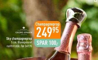 Imerco Georg jensen champagneprop tilbud
