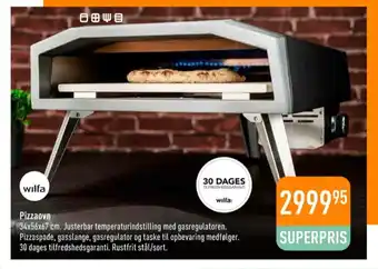 Imerco Wilfa pizzaovn tilbud