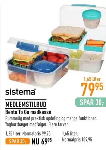 Imerco Sistema madkasse tilbud