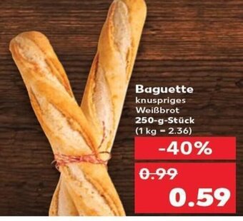 Kaufland DE Baguette tilbud
