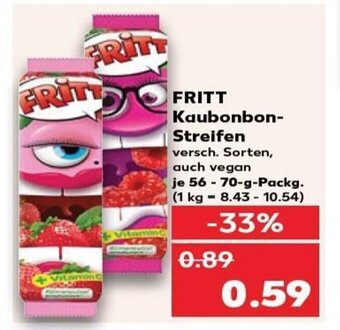 FRITT Kaubonbon-Streifen