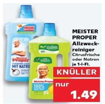 Kaufland MEISTER PROPER Allzweck- reiniger tilbud