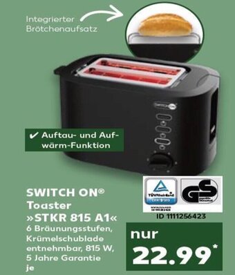 SWITCH ON Toaster STKR 815 A1