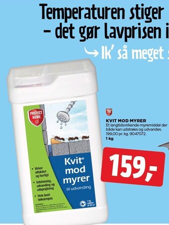 jem & fix Kvit mod myrer tilbud