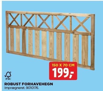 jem & fix Robust forhavehegn tilbud