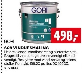 jem & fix 608 vinduesmaling tilbud