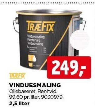 jem & fix Vinduesmaling tilbud