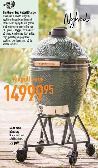 Big green egg kulgrill large