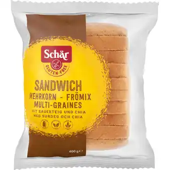 Schär | 3 x flerkornsbrød glutenfrit | brød, kiks & kager > brød & knækbrød