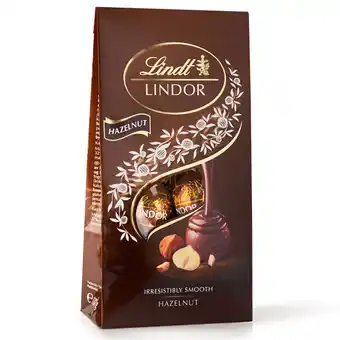 Motatos Lindt | lindt lindor hazelnut | slik & snacks > chokolade tilbud