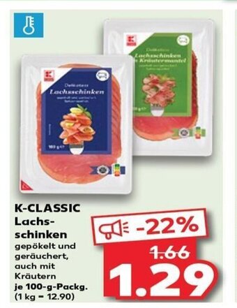 Kaufland K-CLASSIC Lachs-schinken tilbud