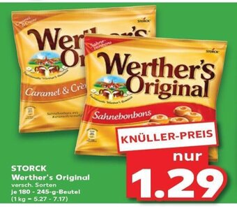 Kaufland STORCK Werther's Original tilbud