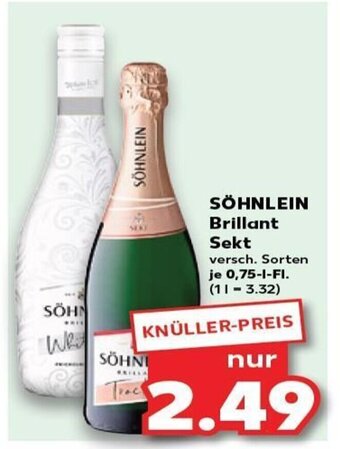 Kaufland SÖHNLEIN Brillant Sekt tilbud