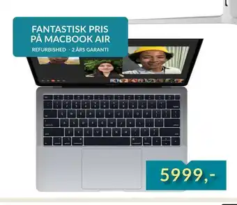 Fantastisk pris på macbook air