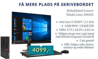 CBC Refurbished lenovo thinkcentre m920x tilbud