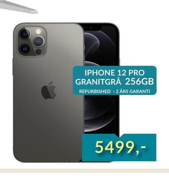 Iphone 12 pro granitgrå 256gb