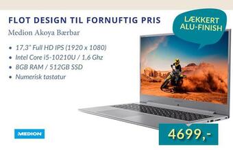 CBC Medion akoya bærbar tilbud