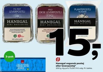 Hanegal vegansk postej eller leverpostej