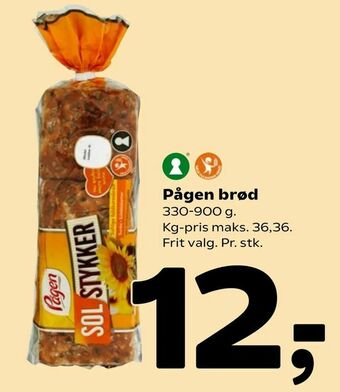 Coop 365 Pågen brød tilbud