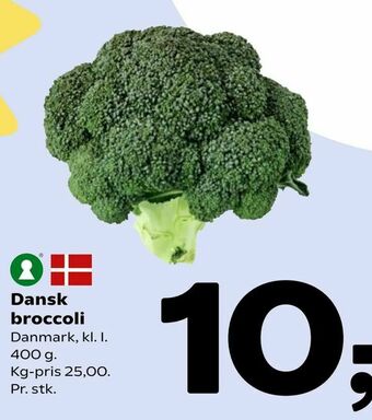 Coop 365 Dansk broccoli tilbud