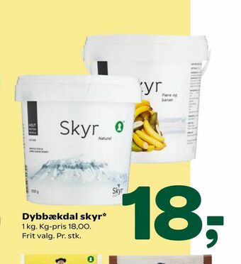 Coop 365 Dybbækdal skyr tilbud