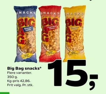 Coop 365 Big Bag snacks tilbud