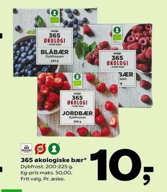 Coop 365 365 økologiske bær tilbud