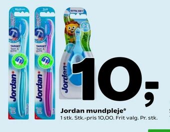 Coop 365 Jordan mundpleje tilbud