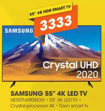 Expert Samsung 55" 4K Led TV UE55TU6905KXX tilbud