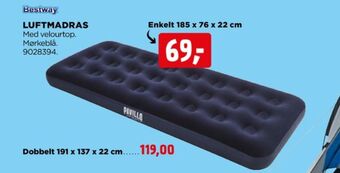 jem & fix Bestway luftmadras tilbud