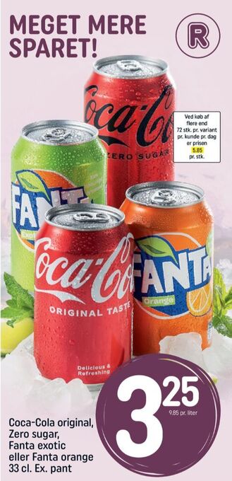 REMA 1000 Coca cola cola tilbud