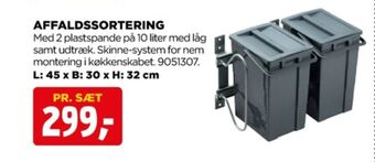 jem & fix Ukendt affaldsstativ køkken tilbud