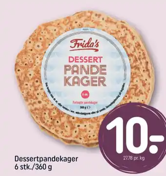 REMA 1000 Frida's pandekager tilbud