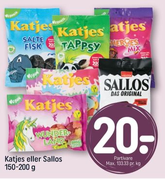 REMA 1000 Tappsy slikposer tilbud