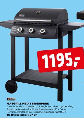 jem & fix Grillexpert gasgrill tilbud