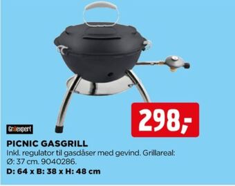 jem & fix Grillexpert gasgrill tilbud