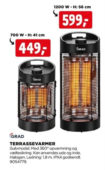 jem & fix Grad terrassevarmer tilbud
