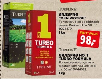 jem & fix Turfline græsfrø tilbud