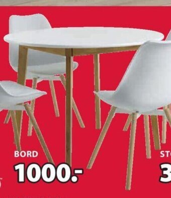 JYSK BORD tilbud
