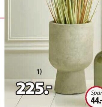 JYSK SOLVI BLOMSTERPOTTE tilbud