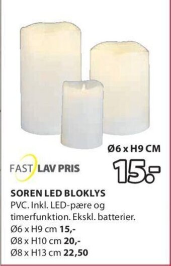 SOREN LED BLOKLYS