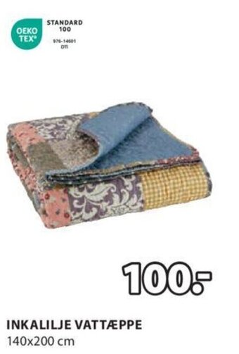 JYSK INKALILJE VATTÆPPE tilbud